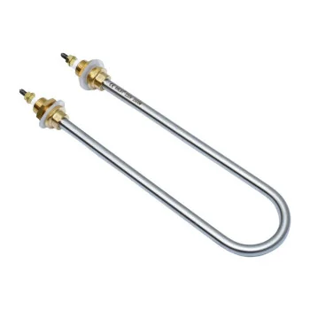 Rezistenta Electrica 2000W din Inox 304, Tip U, 180x60mm, Filet M14, 220V