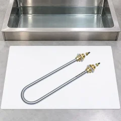 Rezistenta Electrica 2000W din Inox 304, Tip U, 180x60mm, Filet M14, 220V