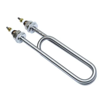Rezistenta Electrica 1500W din Inox 304, 2 Spire, 165x45mm, Filet M14, 220V