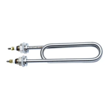 Rezistenta Electrica 1500W din Inox 304, 2 Spire, 165x45mm, Filet M14, 220V