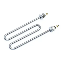 Rezistenta Electrica 1500W din Inox 304, Tip M, 180x83mm, Filet M14, 220V