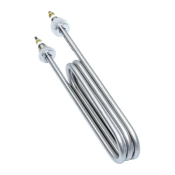 Rezistenta Electrica 2500W din Inox 304, 3 Spire, 210x50mm, Filet M14, 220V