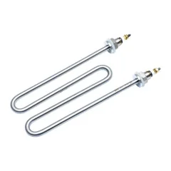 Rezistenta Electrica 2500W din Inox 304, Tip M, 180x83mm, Filet M14, 220V