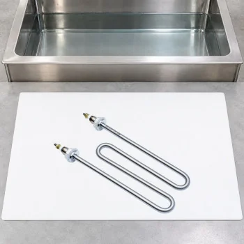Rezistenta Electrica 2500W din Inox 304, Tip M, 180x83mm, Filet M14, 220V