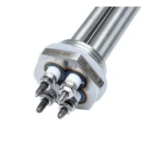 Rezistenta Solara 24V din Inox pentru Boiler, 2x300W, DN25, L200mm, R171