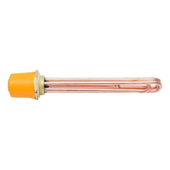Rezistenta Boiler din Cupru 12000W, cu Teaca pentru Termostat, 220V, 335mm