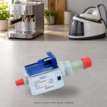 Pompa de Apa Electromagnetica JYPC-5B, 58W, 20 Bari, pentru Espressoare si Aparate cu Abur